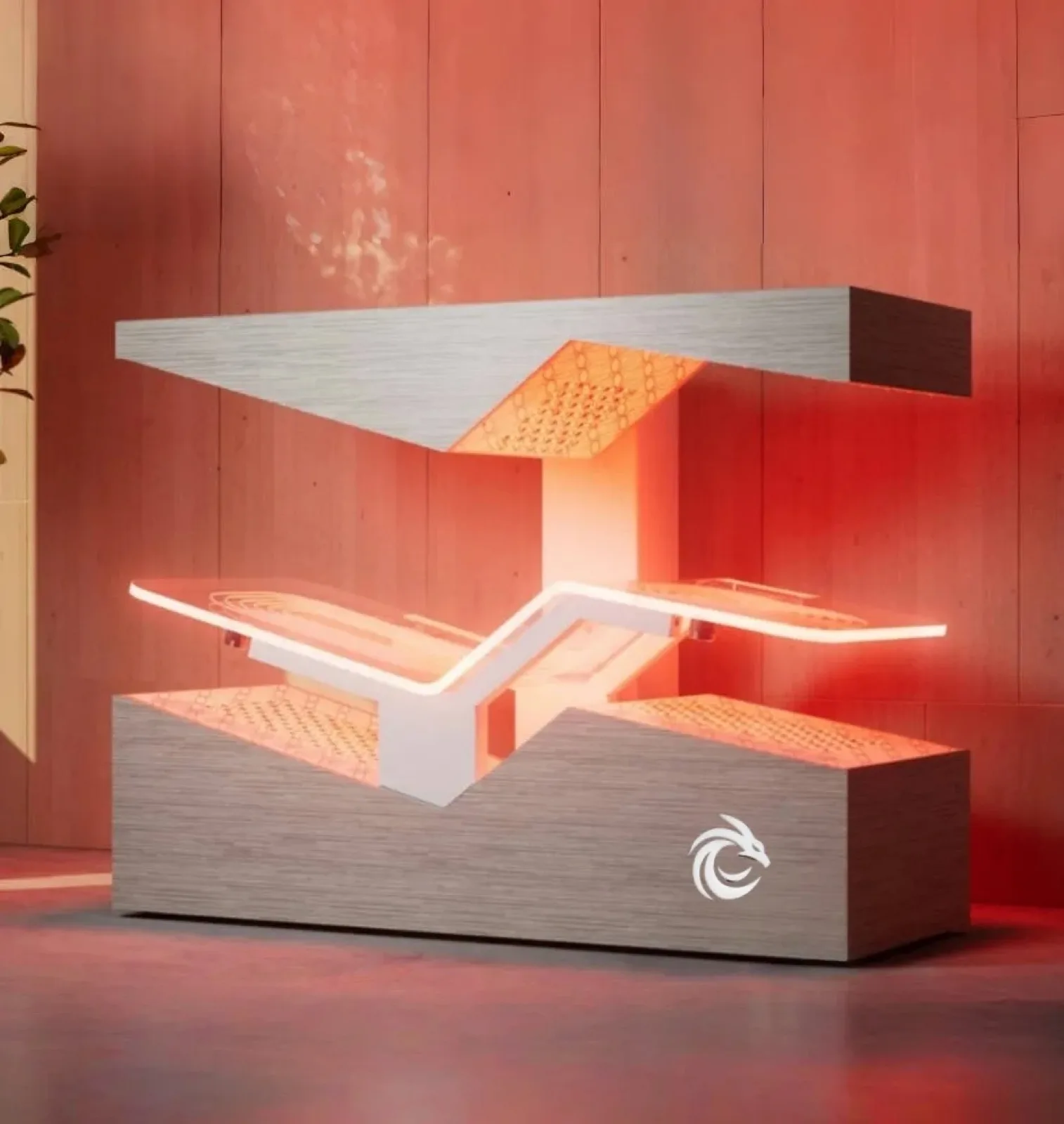 Immortal Chamber, kırmızı ışıklı kapsül yatak ünitesi