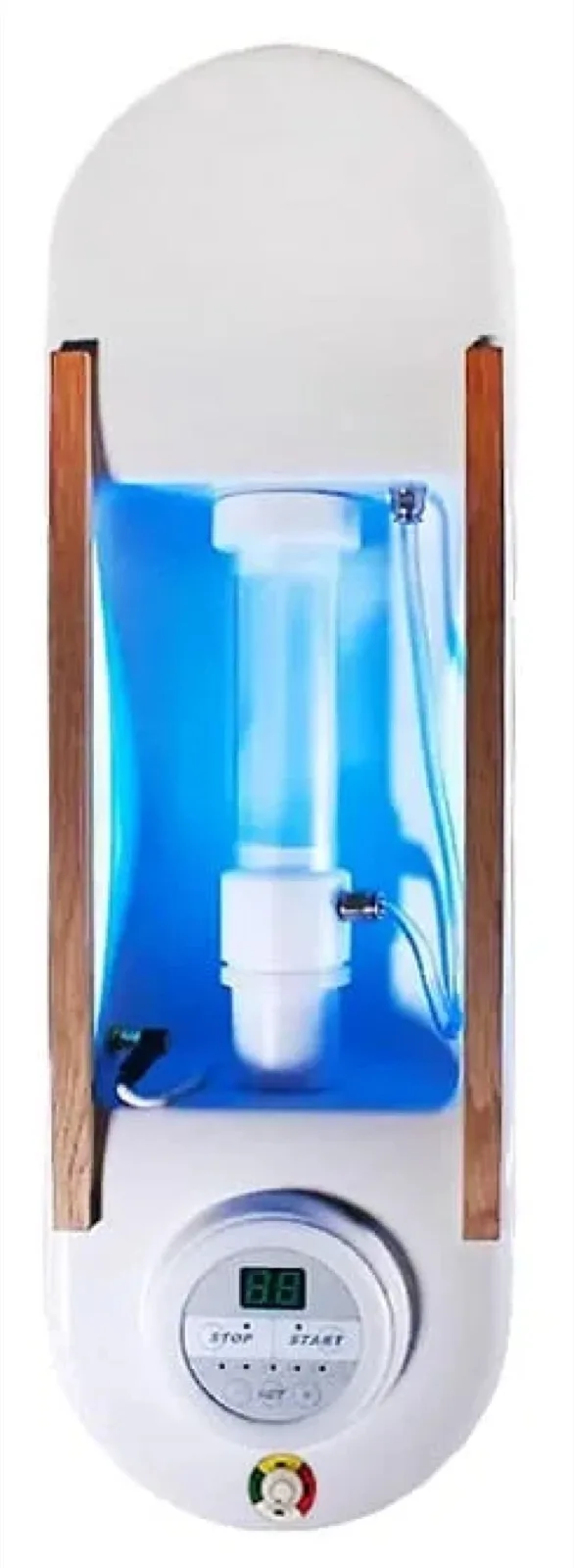 HaloGX Pro halojeneratör, dikey beyaz gövde