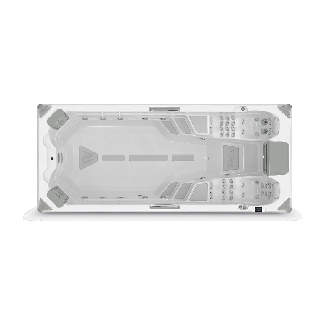 Wellis Amazonas W-Flow Grand Prix, üstten yüzme kanalı